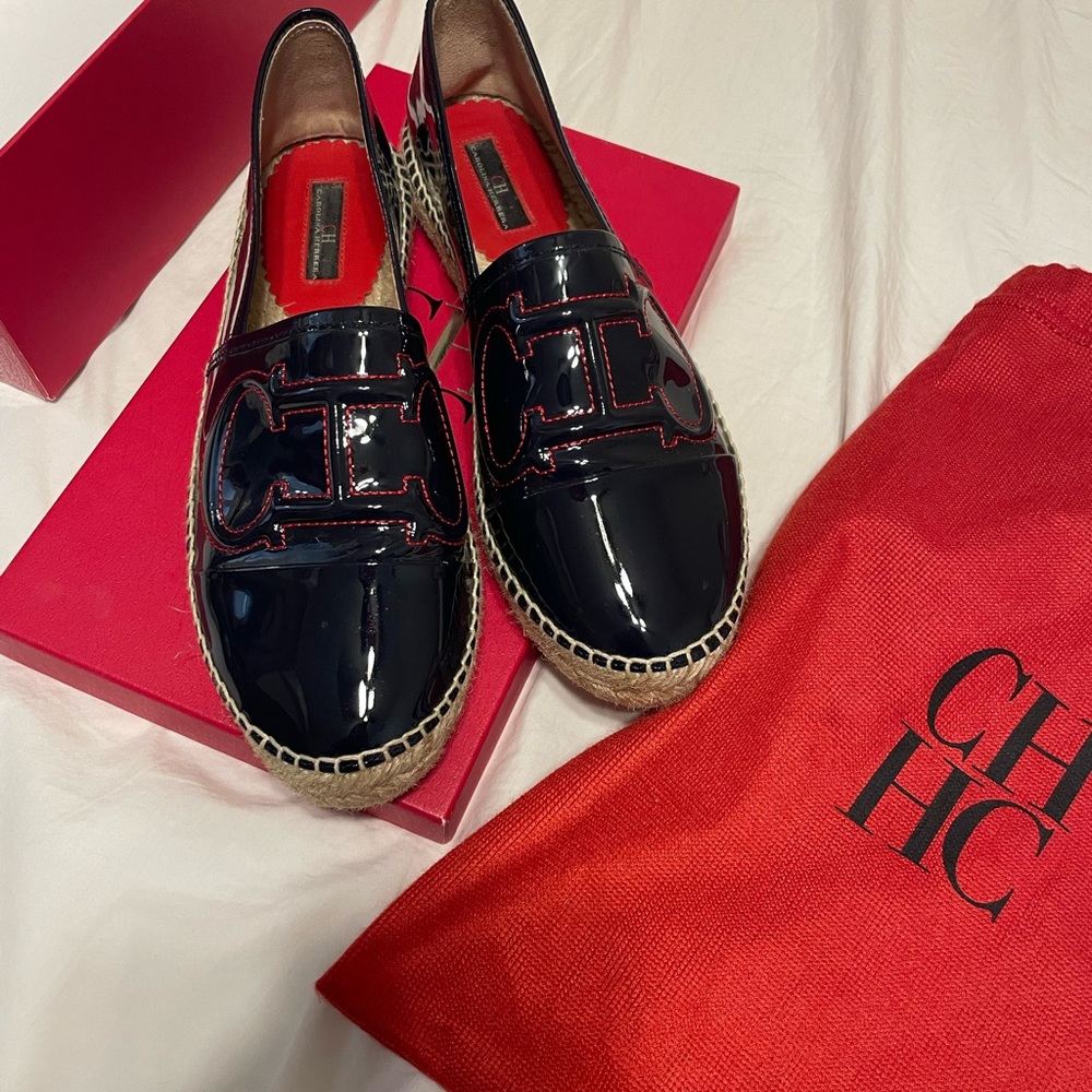 Carolina Herrera Espadrilles blue color size 8